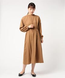 ジョーゼットサイドボタンワンピース