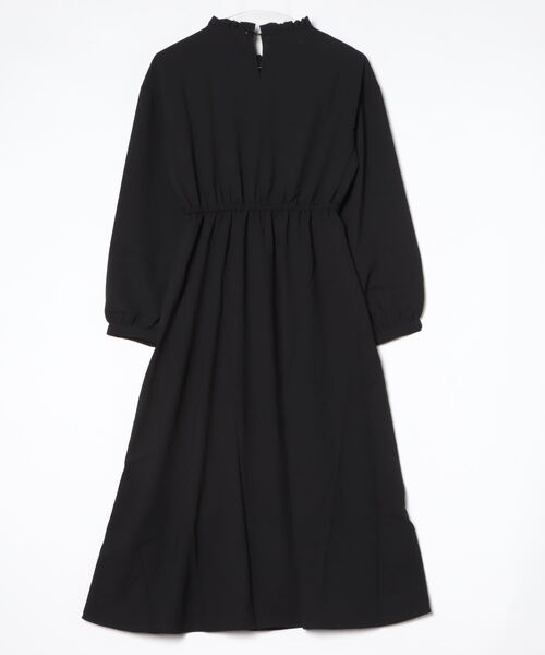 Culture Medium（カルチャーミディアム）の「ジョーゼットサイドボタンワンピース（ワンピース・レディース・ブラック/ブルーグリーン/キャメル/ピンク・FREE）」の5枚目の写真