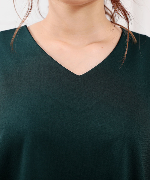 Girly Doll(ガーリードール)の「袖コンシャス ボリュームスリーブカットソー(Tシャツ/カットソー・レディース・ブラック/ダークグリーン/モカ/ブラック系その他/ブラウン系その他/グリーン系その他・FREE)」の18枚目の写真