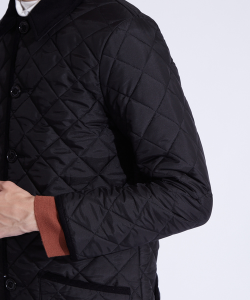 Traditional Weatherwear（トラディショナルウェザーウェア）の「【Traditional Weatherwear】WAVERLY　キルティングジャケット（ブルゾン・メンズ・ブラック/ネイビー・36/40/38）」の14枚目の写真