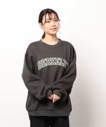 ビッグシルエット裏起毛スウェットパーカー