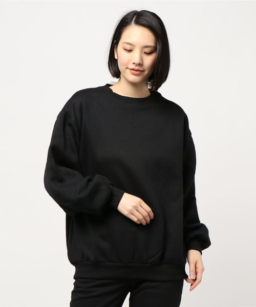 KOBE LETTUCE（コウベレタス）の「ビッグシルエット裏起毛スウェットパーカー（スウェット・レディース・ブラック/モカ/ホワイト系その他/ブラック系その他/グレー系その他/ブラウン系その他/ベージュ系その他/ピンク系その他/グレイッシュベージュ/チャコール/ホワイト系その他2/ピンク系その他2/グリーン系その他/ホワイト系その他3/アイボリー/ミント/ブラック系その他3/ブラウン系その他2/ベージュ系その他3/ピンク系その他3/ブルー/ベージュ系その他2/ブラック系その他2/ブラック系その他4/ブラック系その他5/ピンク系その他4/ブラウン系その他3/ブルー系その他/ベージュ系その他4/ベージュ系その他5/ピンク系/グリーン系/ブラック系1/ホワイト系1/ベージュ系1/ホワイト系/ブラック系/ベージュ系/グリーン/ピンク系1/ブラック系2/グリーン系1/ホワイト系2/ベージュ系2/ピンク・1/2/4/3/5）」の11枚目の写真