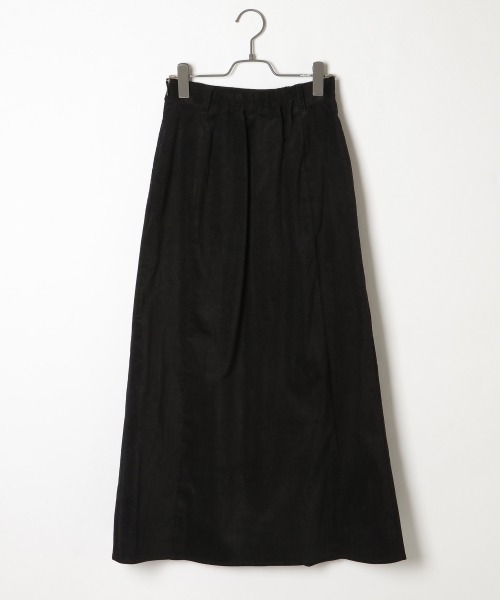 PAGEBOY（ページボーイ）の「スプリングピケセミフレアスカート（スカート・レディース・ライトグレー/ブラック/レモンイエロー・FREE）」の4枚目の写真