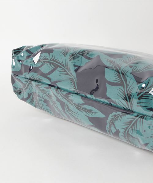 H.TOKYO（エイチトウキョウ）の「ｱﾛﾊﾊﾟﾀｰﾝﾄｰﾄﾎﾟｰﾁSETBAG（トートバッグ・レディース・ネイビー/ピンク・FREE）」の4枚目の写真