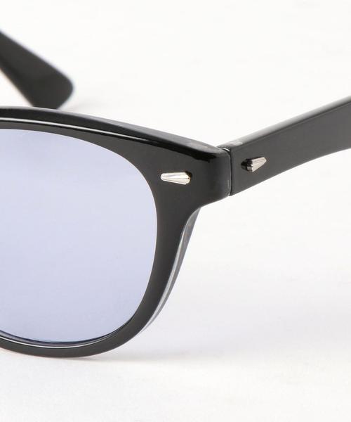 green label relaxing（グリーンレーベルリラクシング）の「SC GLR ウェリントン SG サングラス（サングラス・メンズ・パープル/ダークブラウン・FREE）」の5枚目の写真