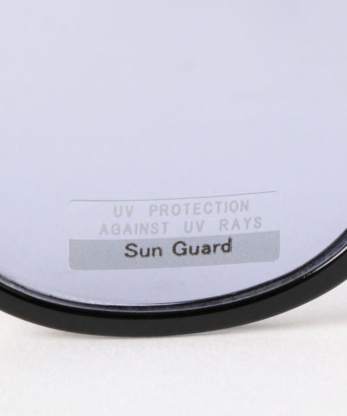 green label relaxing（グリーンレーベルリラクシング）の「SC GLR ウェリントン SG サングラス（サングラス・メンズ・パープル/ダークブラウン・FREE）」の4枚目の写真