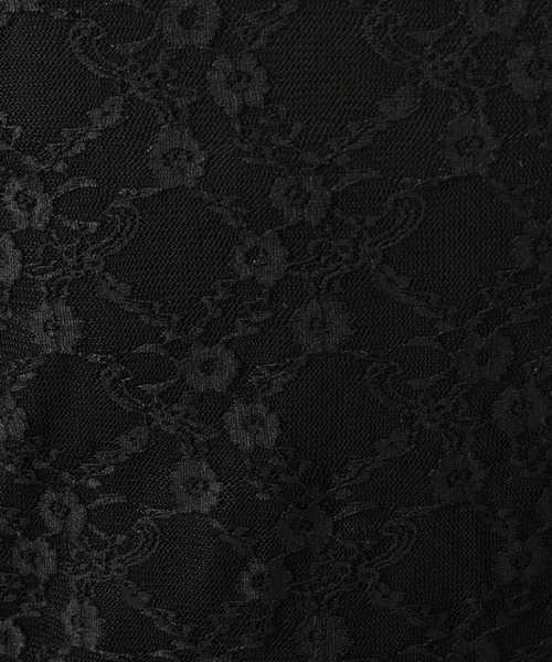 PairPair（ペアペア）の「フェミニンレースインナー（Tシャツ/カットソー・レディース・ブラック/オフホワイト・FREE）」の13枚目の写真