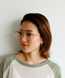 Auntie Rosa Holiday | 【Holiday】クリアフレームカラーサングラス(サングラス)