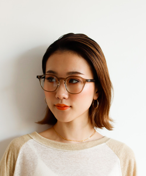 Auntie Rosa Holiday(アンティローザホリデー)の「クリアフレームカラーサングラス(サングラス・レディース・ブラウン/グレー/その他・FREE)」の7枚目の写真