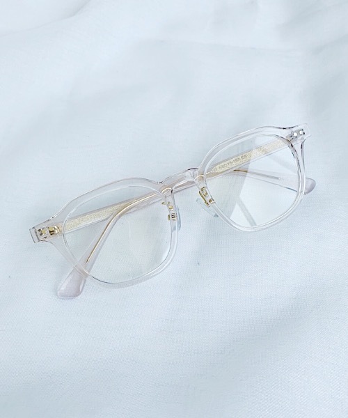 Auntie Rosa Holiday(アンティローザホリデー)の「クリアフレームカラーサングラス(サングラス・レディース・ブラウン/グレー/その他・FREE)」の5枚目の写真