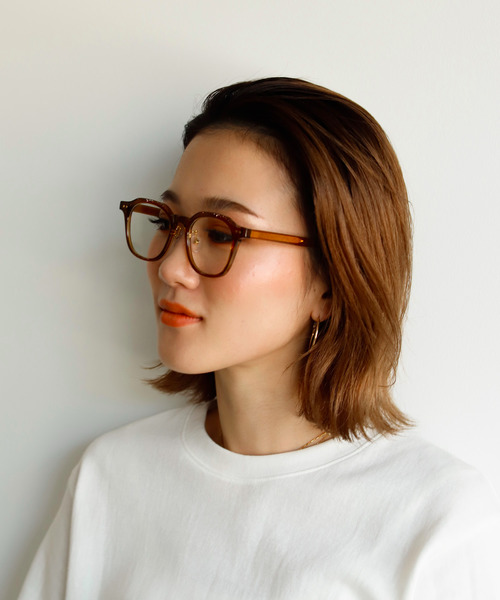 Auntie Rosa Holiday(アンティローザホリデー)の「クリアフレームカラーサングラス(サングラス・レディース・ブラウン/グレー/その他・FREE)」の4枚目の写真