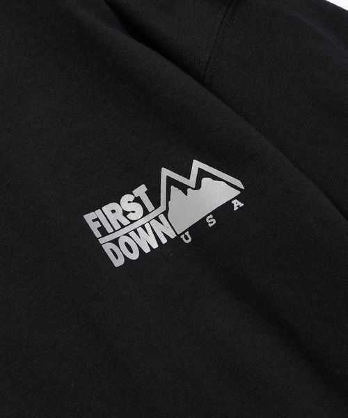 FIRST DOWN（ファーストダウン）の「FIRST DOWN/ファーストダウン LOGO REFLECTOR S/S TEE 半袖Tシャツ（Tシャツ/カットソー・メンズ・ホワイト系その他/ピンク/ブラック/ホワイト・M/L/XL）」の19枚目の写真