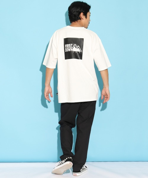 FIRST DOWN（ファーストダウン）の「FIRST DOWN/ファーストダウン LOGO REFLECTOR S/S TEE 半袖Tシャツ（Tシャツ/カットソー・メンズ・ホワイト系その他/ピンク/ブラック/ホワイト・M/L/XL）」の17枚目の写真