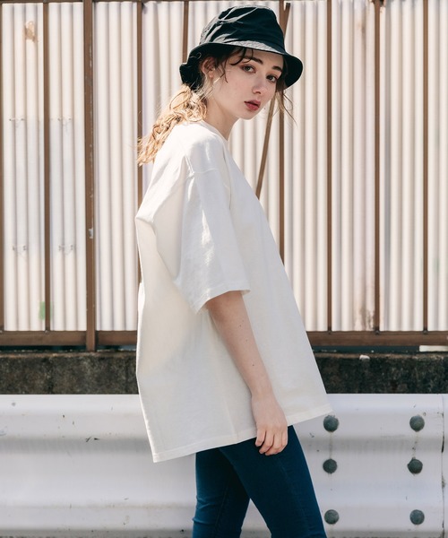 FIRST DOWN（ファーストダウン）の「FIRST DOWN/ファーストダウン LOGO REFLECTOR S/S TEE 半袖Tシャツ（Tシャツ/カットソー・メンズ・ホワイト系その他/ピンク/ブラック/ホワイト・M/L/XL）」の16枚目の写真