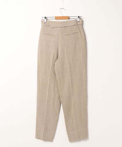 Traditional Weatherwear（トラディショナルウェザーウェア）の「BELTED PANTS（その他パンツ・レディース・オフホワイト/ベージュ・S）」の3枚目の写真
