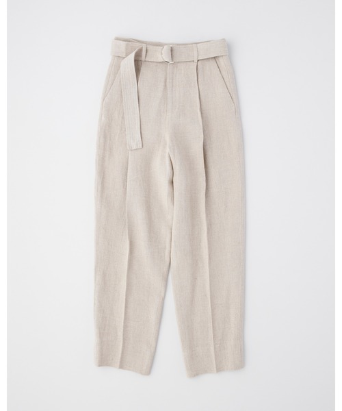 Traditional Weatherwear（トラディショナルウェザーウェア）の「BELTED PANTS（その他パンツ・レディース・オフホワイト/ベージュ・S）」の2枚目の写真