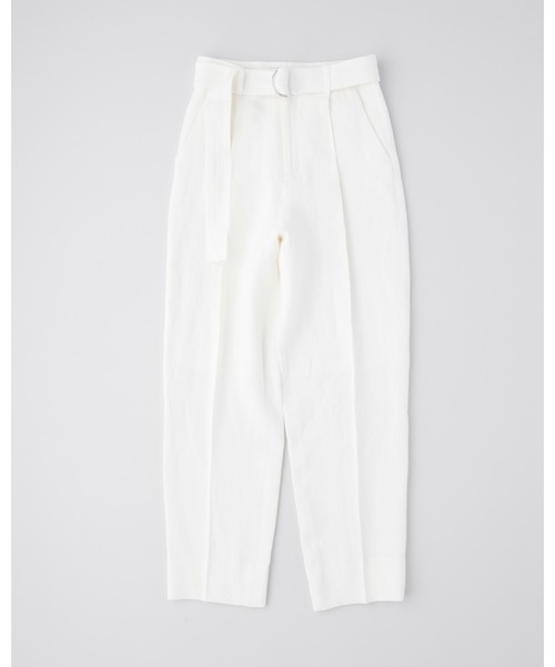 Traditional Weatherwear（トラディショナルウェザーウェア）の「BELTED PANTS（その他パンツ・レディース・オフホワイト/ベージュ・S）」の4枚目の写真