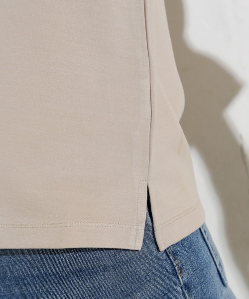 natural couture（ナチュラルクチュール）の「マジョリカプリーツ袖プルオーバー（Tシャツ/カットソー・レディース・ベージュ/オフホワイト/ライトグレー/ブラック・FREE）」の15枚目の写真