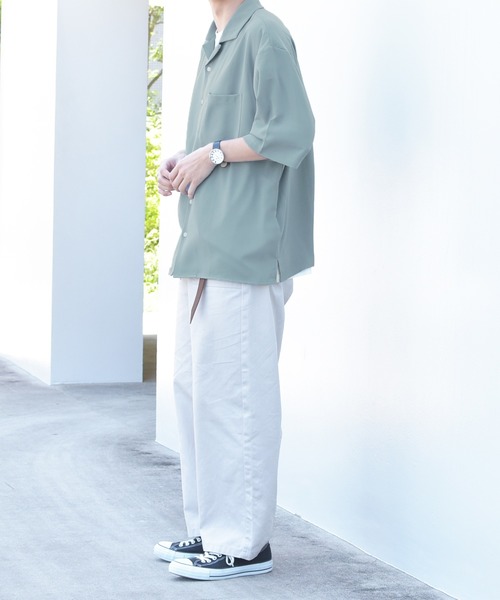 PairPair（ペアペア）の「BIGオープンカラーシャツ（シャツ/ブラウス・メンズ・ライトベージュ/グレー/ライトブルー・FREE）」の20枚目の写真