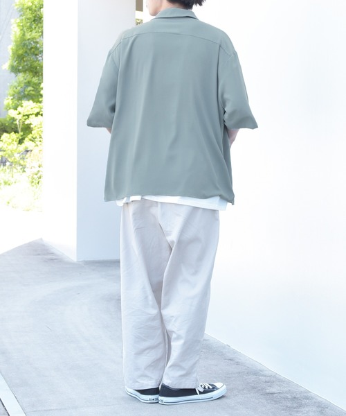 PairPair（ペアペア）の「BIGオープンカラーシャツ（シャツ/ブラウス・メンズ・ライトベージュ/グレー/ライトブルー・FREE）」の7枚目の写真