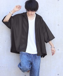 anown | ビッグシルエット2wayオープンカラーシャツ【ファッションインフルエンサー ユウ×anown 限定コラボ】(シャツ/ブラウス)