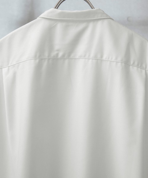 anown（アノン）の「ビッグシルエット2wayオープンカラーシャツ【ファッションインフルエンサー ユウ×anown 限定コラボ】（シャツ/ブラウス・メンズ・ブラック/パープル/ホワイト・M/L）」の17枚目の写真