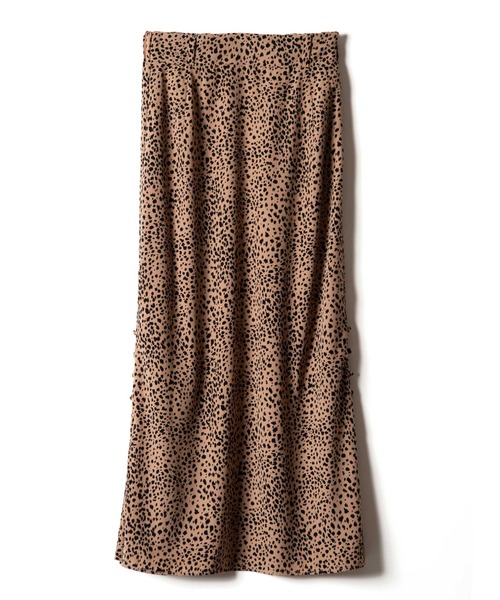 LAYMEE（レイミー）の「Mystic leopard SK / ミスティックレオパードスカート（スカート・レディース・ブラック/ベージュ/ブルー・FREE）」の4枚目の写真