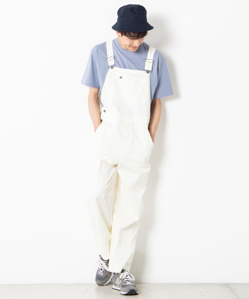 WEGO（ウィゴー）の「WEGO/【ユニセックスで使える】ツイルオーバーオール（サロペット/オーバーオール・メンズ・ベージュ/ブラウン/オフホワイト/ブラック・LARGE/MEDIUM）」の6枚目の写真