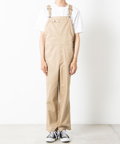 WEGO（ウィゴー）の「WEGO/【ユニセックスで使える】ツイルオーバーオール（サロペット/オーバーオール・メンズ・ベージュ/ブラウン/オフホワイト/ブラック・LARGE/MEDIUM）」の16枚目の写真