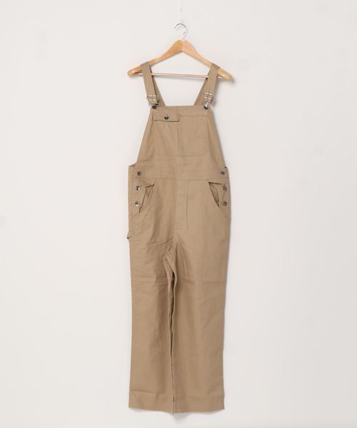 WEGO（ウィゴー）の「WEGO/【ユニセックスで使える】ツイルオーバーオール（サロペット/オーバーオール・メンズ・ベージュ/ブラウン/オフホワイト/ブラック・LARGE/MEDIUM）」の21枚目の写真