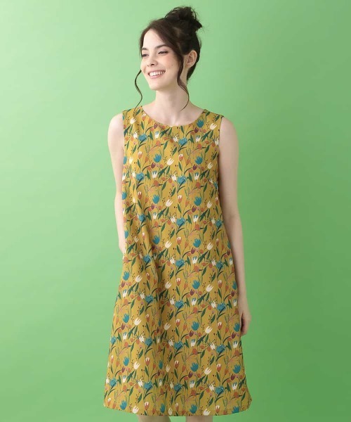 セール Flor De La Casa ノースリーブワンピース ワンピース Jocomomola ホコモモラ のファッション通販 Zozotown