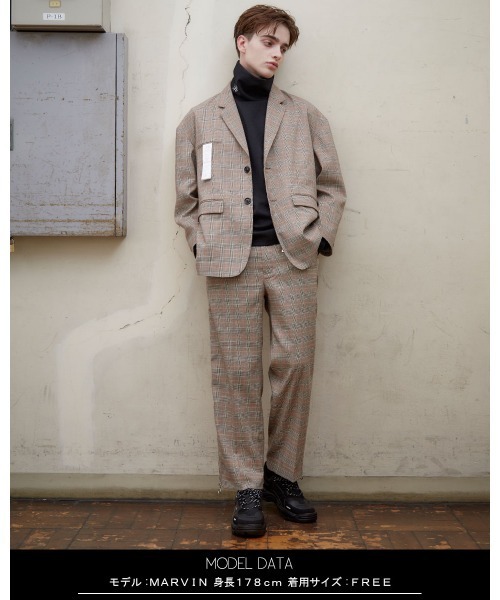 A’GEM/9 × .kom NOVESSEL ロングテーラードジャケット A'GEM/9 × .kom NOVESSEL ロングテーラードジャケット A'gem 9（エー