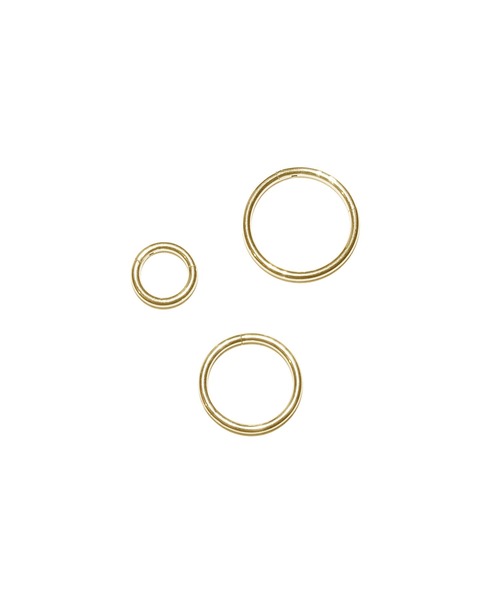 MORPH(モルフ)の「MORPH モルフ セグメントクリッカー ボディーピアス 14ゲージ 8mm~12mm(ピアス(片耳用)・メンズ・ゴールド・8/10/12/6)」の1枚目の写真
