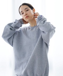 Champion チャンピオン 無地 オーバーサイズ ビッグシルエット クルーネック スウェット トレーナー