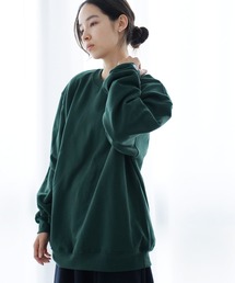 Champion（チャンピオン）の「Champion チャンピオン 無地 オーバーサイズ ビッグシルエット クルーネック スウェット トレーナー（スウェット）」