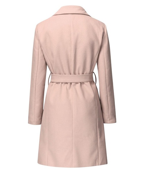 Ritzy（リッツィー）の「大人カジュアル ベルト付きロングガウンコート