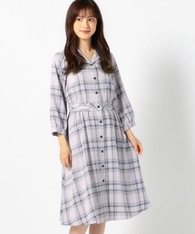 Misch Masch ミッシュ マッシュのワンピース ブルー ネイビー 青色系 チェック柄 通販 Zozotown