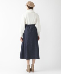 ❤️新品未使用❤️BLUE LABEL CRESTBRIDGE デニムスカート38紺 BLUE LABEL CRESTBRIDGE（ブルーレーベルクレストブリッジ）の