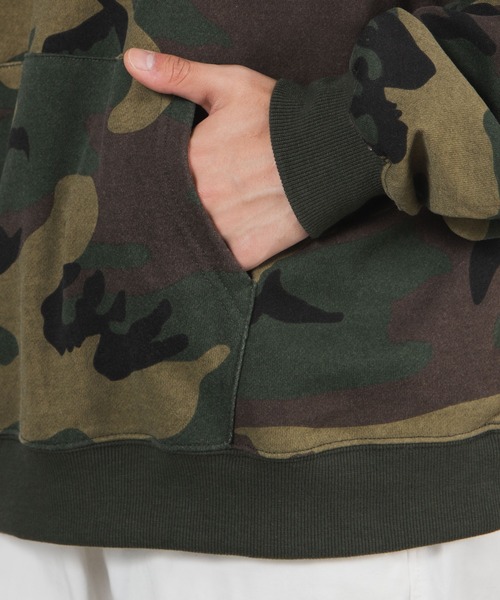 WEGO（ウィゴー）の「WEGO/ロゴ刺繍カモフラージュビッグシルエットプルパーカー（パーカー・メンズ・その他1/その他2・MEDIUM/LARGE）」の10枚目の写真