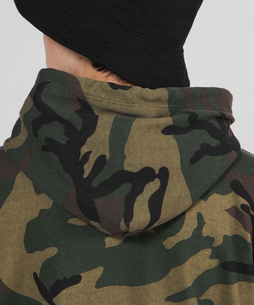 WEGO（ウィゴー）の「WEGO/ロゴ刺繍カモフラージュビッグシルエットプルパーカー（パーカー・メンズ・その他1/その他2・MEDIUM/LARGE）」の9枚目の写真