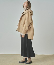 emmi（エミ）の「【emmi atelier】オーバーウールスウィッチコート 