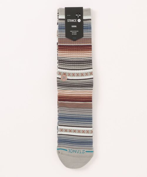 STANCE（スタンス）の「STANCE/スタンス ソックス CURREN ST CREW A556A20CHS（ソックス/靴下・メンズ・レッド系その他/マルチ/グリーン系その他・L）」の9枚目の写真