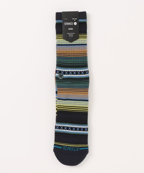 STANCE（スタンス）の「STANCE/スタンス ソックス CURREN ST CREW A556A20CHS（ソックス/靴下・メンズ・レッド系その他/マルチ/グリーン系その他・L）」の12枚目の写真