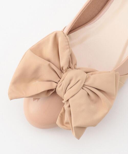 TOCCA(トッカ)の「TIED RIBBON FLATSHOES フラットシューズ(パンプス・レディース・ブラック系5/ピンク系/ブラック系・38/37/36/35)」の10枚目の写真