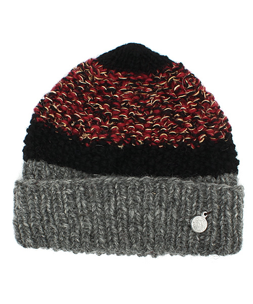 チチカカ（チチカカ）の「コンチョウールニットキャップ（ニットキャップ/ビーニー・レディース・ブラック/イエロー/オレンジ・FREE）」の10枚目の写真