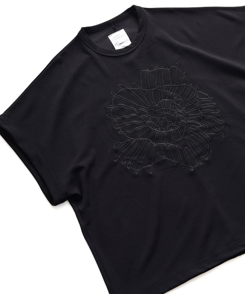 SHAREEF(シャリーフ)の「GEORGETTE JQ P/O "ABSTRACT FLOWER"(Tシャツ/カットソー・メンズ・ブラウン/ネイビー/ブラック/ピンク/ホワイト系その他・2/3/1)」の18枚目の写真