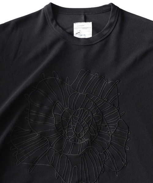 SHAREEF(シャリーフ)の「GEORGETTE JQ P/O "ABSTRACT FLOWER"(Tシャツ/カットソー・メンズ・ブラウン/ネイビー/ブラック/ピンク/ホワイト系その他・2/3/1)」の16枚目の写真