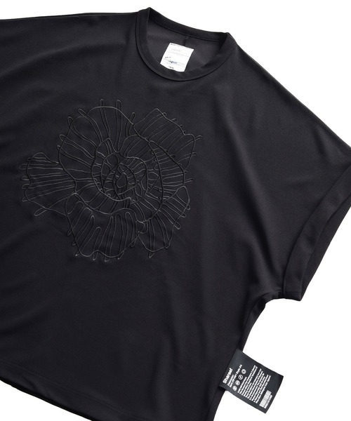 SHAREEF(シャリーフ)の「GEORGETTE JQ P/O "ABSTRACT FLOWER"(Tシャツ/カットソー・メンズ・ブラウン/ネイビー/ブラック/ピンク/ホワイト系その他・2/3/1)」の12枚目の写真