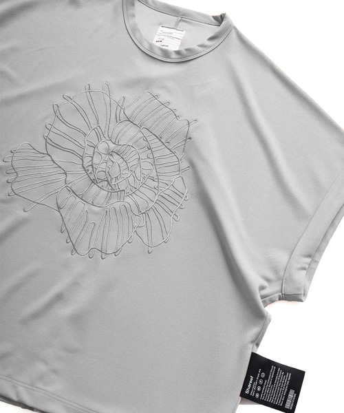 SHAREEF(シャリーフ)の「GEORGETTE JQ P/O "ABSTRACT FLOWER"(Tシャツ/カットソー・メンズ・ブラウン/ネイビー/ブラック/ピンク/ホワイト系その他・2/3/1)」の11枚目の写真