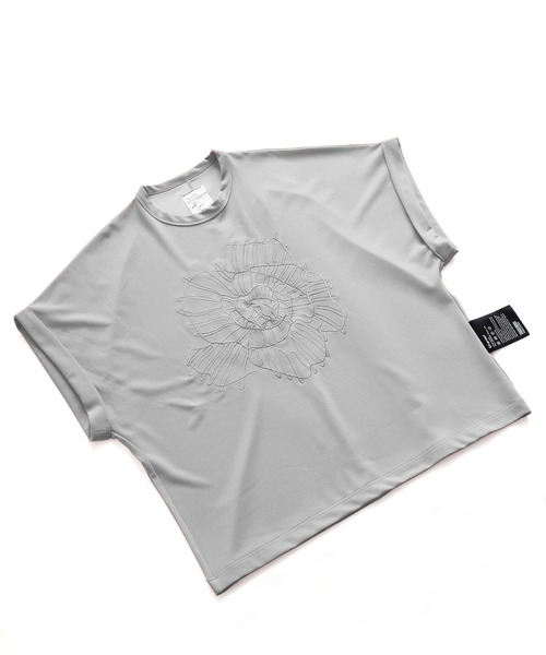 SHAREEF(シャリーフ)の「GEORGETTE JQ P/O "ABSTRACT FLOWER"(Tシャツ/カットソー・メンズ・ブラウン/ネイビー/ブラック/ピンク/ホワイト系その他・2/3/1)」の10枚目の写真